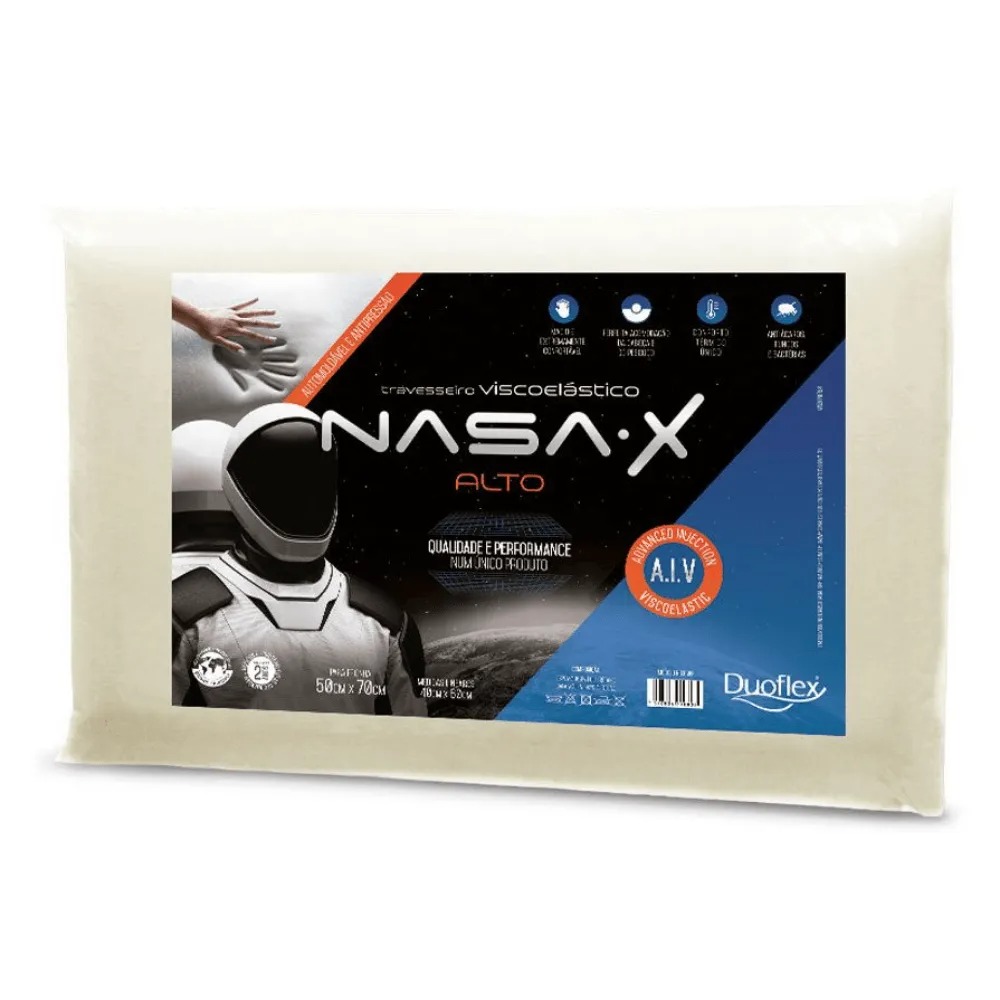 Travesseiro Viscoelástico NASA-X